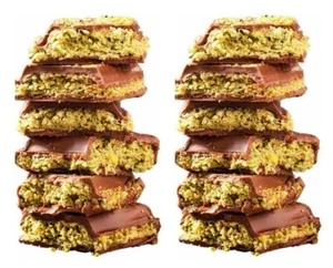 Premium Dubai Style Schokolade mit Pistaziencreme und Kadayif (Engelshaar) 80gr - Bild 1 von 5