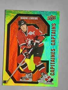MARIO LEMIEUX Canada Captains 2021-22 Upper Deck Tim Hortons Canada NHL CC-9 - Picture 1 of 2