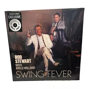 ROD STEWART/JOOLS HOLLAND SWING FEVER WHITE VINYL-SEALED-BARNES&NOBLE EXCLUSIVE - Imagen 1 de 2