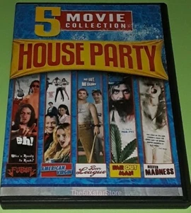 5-Movie House Party Collection DVD Set - Fubar Reefer Madness Far Out Man Beer  - Bild 1 von 1