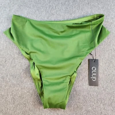 NWT Cuup Size 3 Seaweed The Highwaist Swim Bottoms UPF 50 Protection - Image 1 of 3