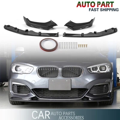 Спойлер спойлер передняя кромка бампер подходит для хэтчбека BMW 1 серии F20 F21 2015~2020 - Изображение 1 из 4