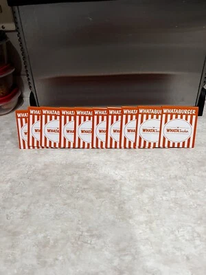 Whataburger Restaurant Fast Food Whatateacher Table Tent Collectible Rare find - Image 1 of 2