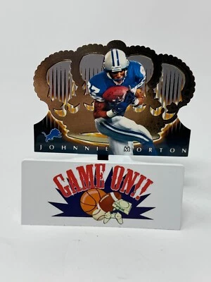 1998 Crown Royale Football Johnnie Morton Die-Cut Card #42 - Image 1 of 2