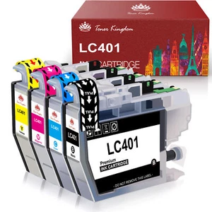 4 piezas cartucho de tinta LC401 compatible con Brother LC401 MFC-J1010DW MFC-J1170DW - Imagen 1 de 6