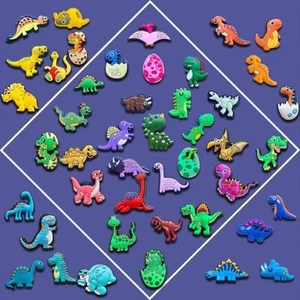 Dinosaur Shoe Charms for Crocs or Clogs - Picture 1 of 8