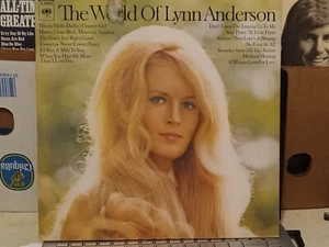 LP's The World of Lynn Anderson 2 lp set 1971 G30902 Both records Mint c pics - Picture 1 of 10