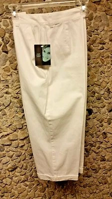  Novo com etiquetas Marsh Landing capris branco feminino tamanho 6 pequeno $36.00 apenas $15.99! - Imagem 1 de 2