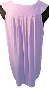 Violet and Claire Pastel Purple Loose Fit Long Tank Top Size X-Large Women's EUC - Picture 1 of 4