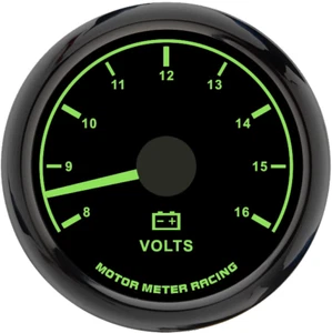 Medidor de Voltios Humvee MME 52mm 2-1/16" 8 ~ 16V 7 Color LED 12 Voltios - Imagen 1 de 7
