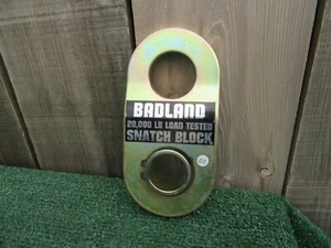 Badlands 20,000 lb Snatch Block Winch Winches 61673 - Picture 1 of 7