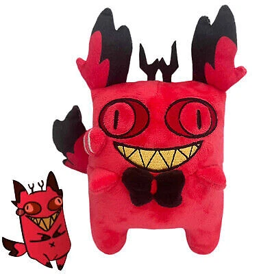 HANDMADE Hazbin Hotel Alastor Cursed Cat Plüschpuppe Stofftier Plüschtier Figur Geschenke