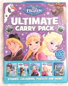 Disney Frozen Ultimate Carry Pack Of (5) Books And Stickers - Bild 1 von 4