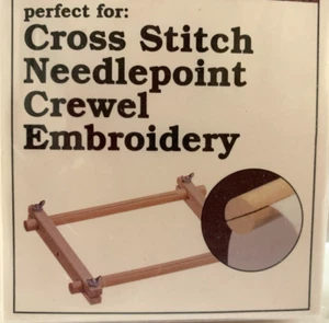 NEW F A Edmunds Hardwood Split Rail Scroll Frame 6" x 12" - Picture 1 of 3