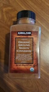 2 Pk Kirkland Signature Organic Ground Saigon Cinnamon 10.7 oz Each