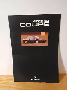 HONDA ACCORD COUPE 2.0i Sales Brochure 1991/1992 UK Market - Picture 1 of 1