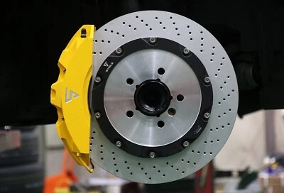 Kit freni grandi ad alte prestazioni 6 pistoncini 380 mm per VW Golf R MK7, M... - Immagine 1 di 4