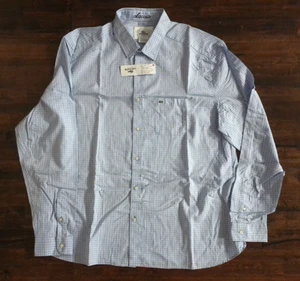 LACOSTE LONG SLEEVE SLIM FIT LIGHT BLUE DRESS SHIRT SIZE 46 - Picture 1 of 5