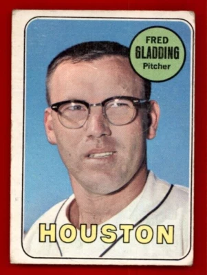 1969 O-Pee-Chee #58 Fred Gladding BACK ISSUE - Image 1 of 2