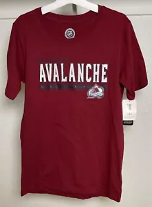 NHL Colorado Avalanche Boys' T-Shirt Size XL 16/18 - Picture 1 of 6