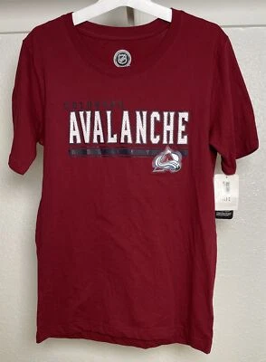 NHL Colorado Avalanche Boys' T-Shirt Size XL 16/18 - Image 1 of 4