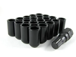 Juego de 16 birlos sintonizadores 12x1,5 negros para Toyota 4Runner Camry - Imagen 1 de 4