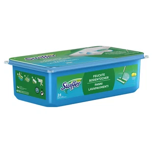 Paquete de 1 x 24 toallas de suelo Swiffer WET con aroma a limón - Imagen 1 de 1