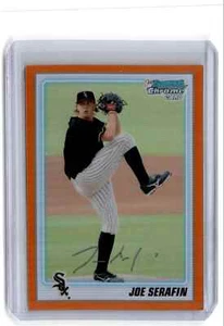2010 Bowman Chrome Prospects Orange Refractors Joe Serafin 01/25 Chicago White - Picture 1 of 2