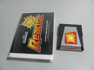 Reactor For Atari 2600 PAL Aus Cart Great Game Fully Tested & Working - Bild 1 von 6