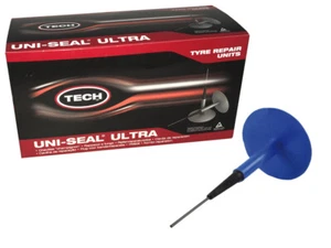 Tech 6mm Uni-Seal Ultra 6 Reifenreparaturpilz 24 Stück Pilze - Bild 1 von 1