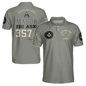 Polo uomo personalizzata con nome Mason Making Good Man Better 357 S-5XL - Foto 1 di 5