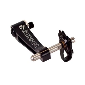 Gusset Squire Single Speed Chain Tensioner – Black Anodised CNC Alloy - Picture 1 of 2