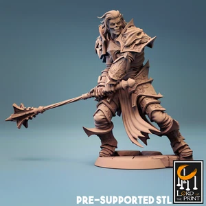 Lich Wight con maza miniatura D&D DnD Pathfinder RPG - Imagen 1 de 1