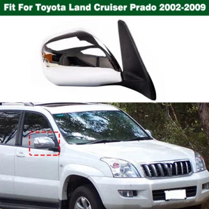 5Pin Right Side View Mirror Chrome For Toyota Land Cruiser Prado LC120 2002-2009 - Picture 1 of 7