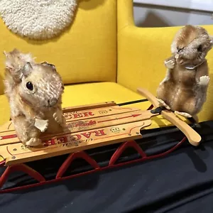 Vintage Steiff Nagy Biber und Birry Eichhörnchen Mohair Plüschtier 1960er Jahre - Bild 1 von 8