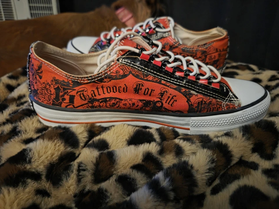 Tênis Ed Hardy Y2k! Tamanho 6! Bom estado - Imagem 1 de 4