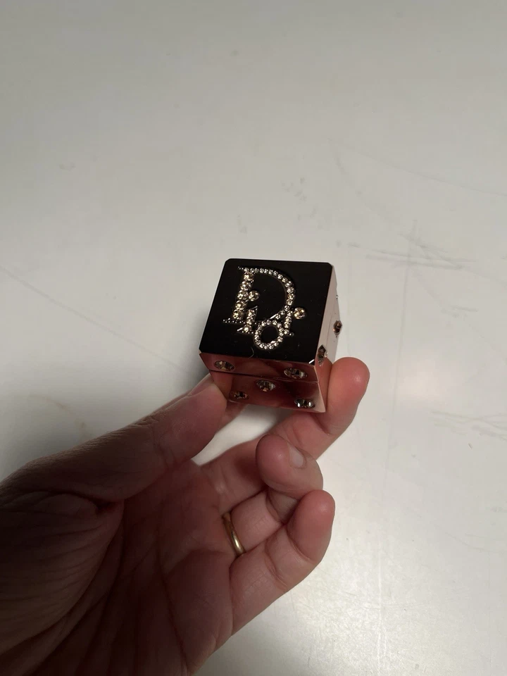 Dior Summer Play Lip Gloss Crystal Compact Empty Lip Gloss Case Charm - Image 1 of 4