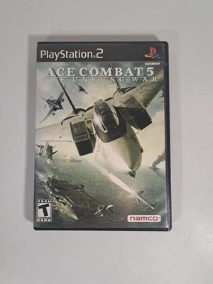 Ace Combat 5: The Unsung War (Sony Playstation 2, PS2, 2004) Complete - Image 1 of 4