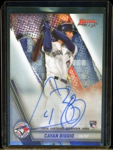 2019 Bowman's Best 1st CAVAN BIGGIO rookie RC autograph AUTO - Picture 1 of 2