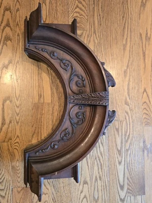 Reloj Abuelo Alemán Antiguo Elite Alto Topper Madera Raro Foto 1 de 4