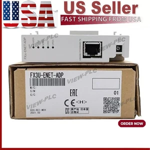 Mitsubishi FX3U-ENET-ADP Ethernet Interface Block FX3UENETADP Fast - Picture 1 of 1