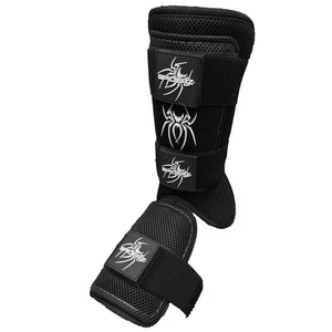 Spiderz Baseball/Softball Batters Leg Guard - Black - Adult - Picture 1 of 1