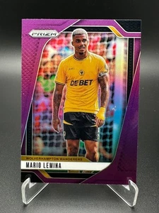 2024-25 Panini Prizm EPL - Mario Lemina #216 Purple Prizm - Wolverhampton - Bild 1 von 2