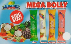 California Dream Mega Bolly, Lime, Strawberry, Coco, Eierlikör LKW Aufkleber Sticker - Bild 1 von 1