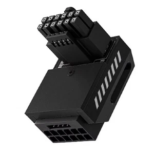 1X(600 W 12+4pin PCIe 5.0-Adapter, 90 Grad Rechtwinklig, 16-Poliger 12VHPWR7718 - Bild 1 von 21