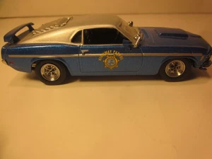 MATCHBOX/YESTERYEAR MUSCLE CAR, 1/43 DIECAST, 1970 MUSTANG BOSS FSBK POLICE CAR - Picture 1 of 8