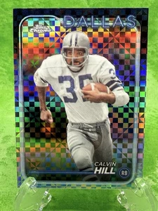 Calvin Hill - X-Fractor - 2024 Topps Chrome Football #41 Dallas Cowboys - Picture 1 of 11