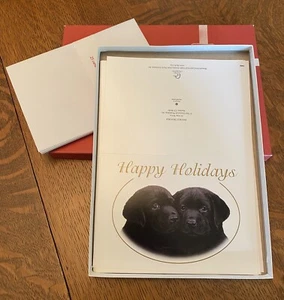New Vintage Ducks Unlimited 11 Christmas Cards “Double Trouble” John Weiss - Picture 1 of 5