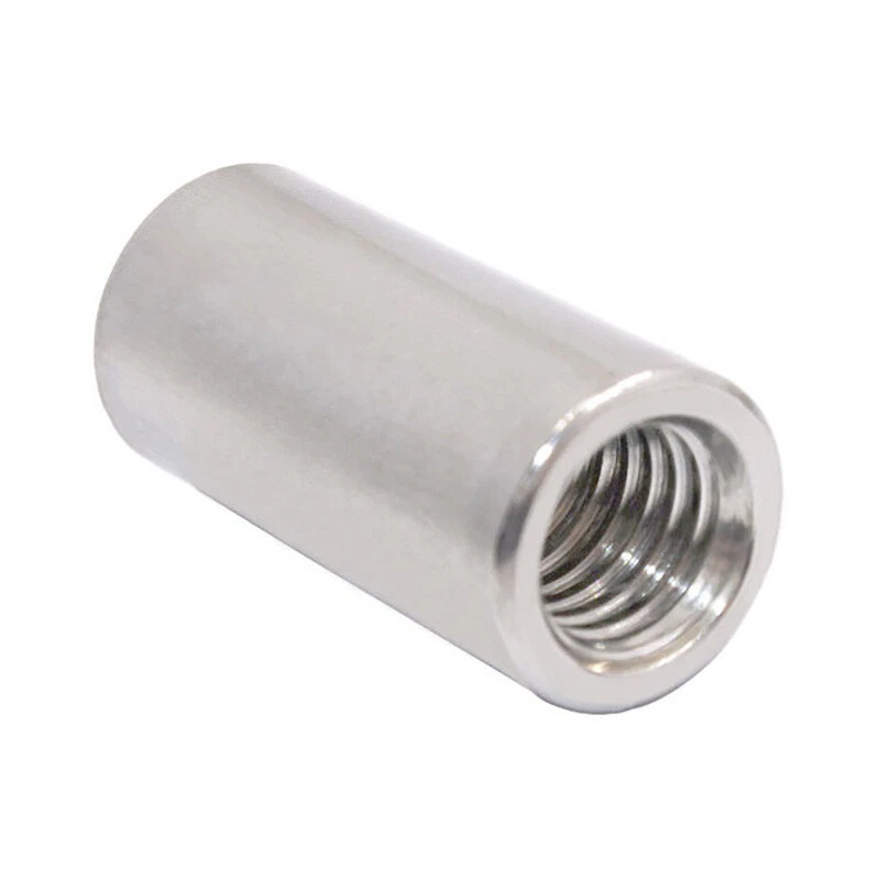 Edelstahl V2A Reduziermuffe Rundmuffe M6 M8 M10 M12 M16 Reduzierstück Gewinde - Bild 1 von 1