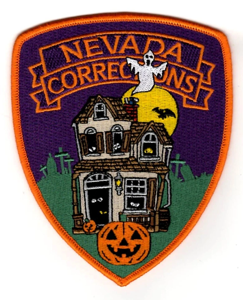 NEVADA CORRECTIONS patch Halloween - Image 1 of 1